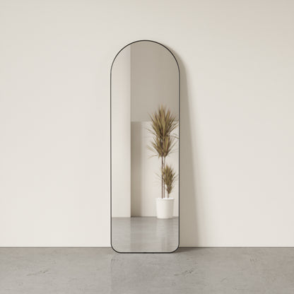 フーバ アーチド リーニングミラー 51x157cm