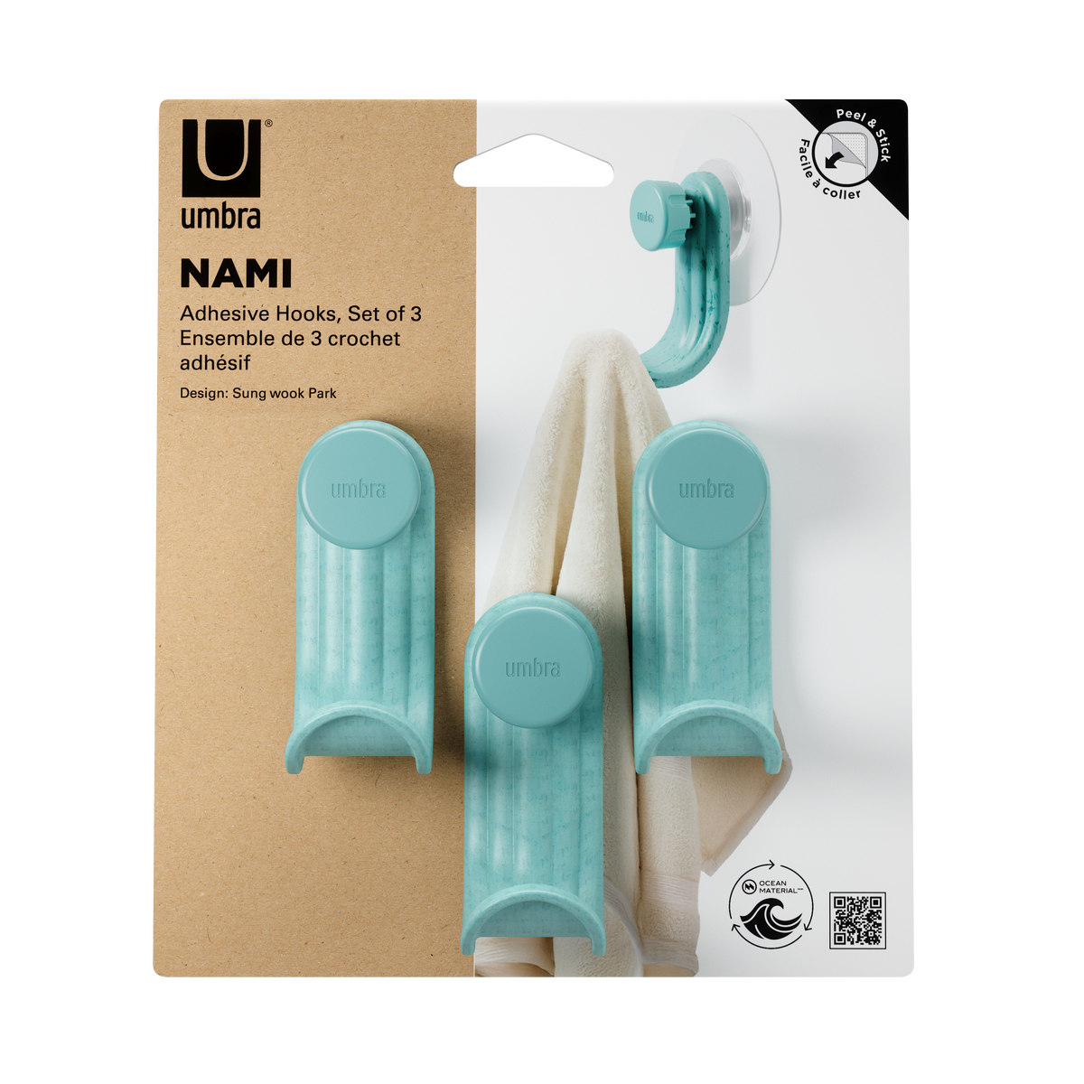 ナミ アドヒーシブ フック 3pcs